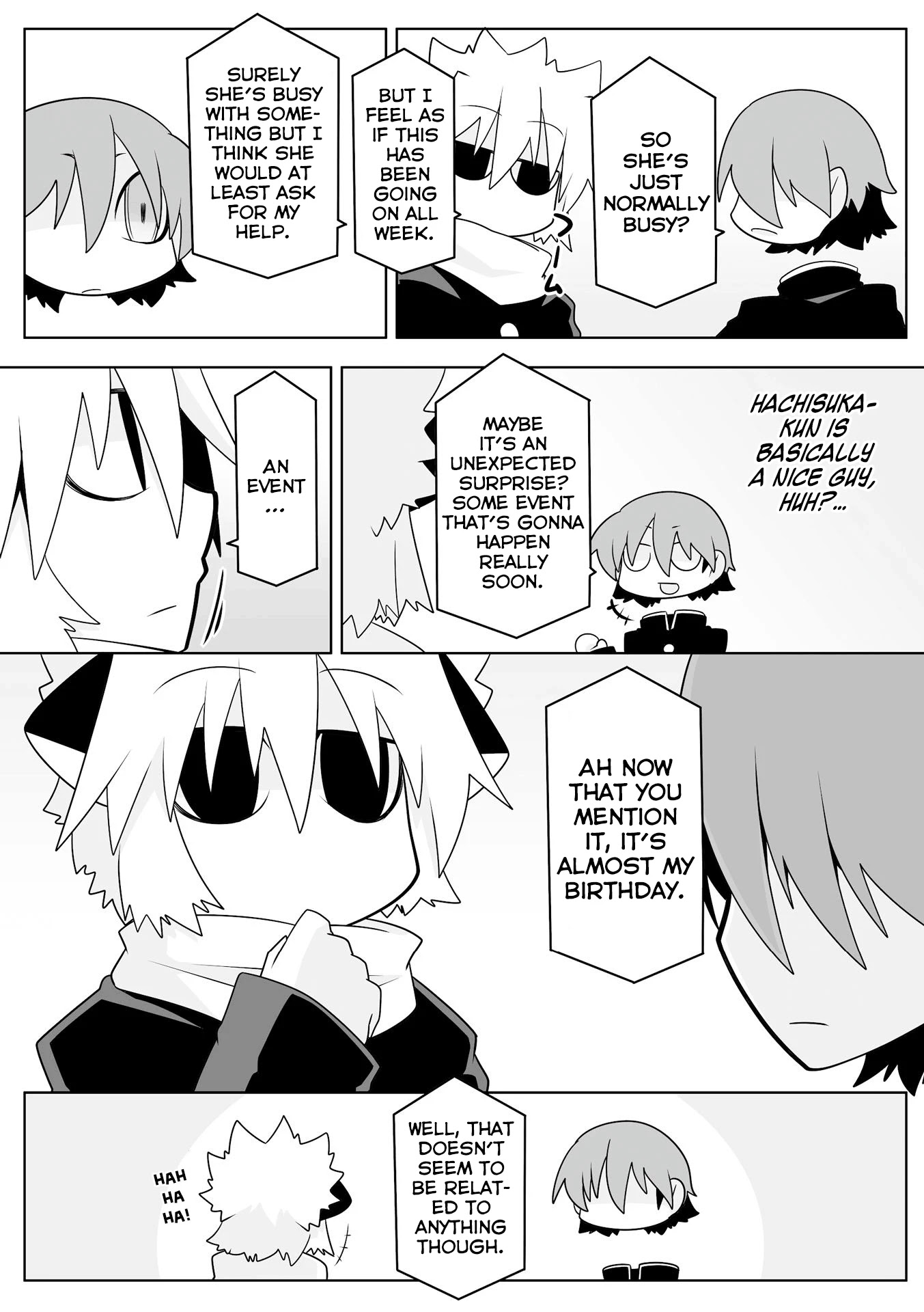 Mako-san to Hachisuka-kun. Chapter 46 page 4 - Chapter 46: Thickheaded