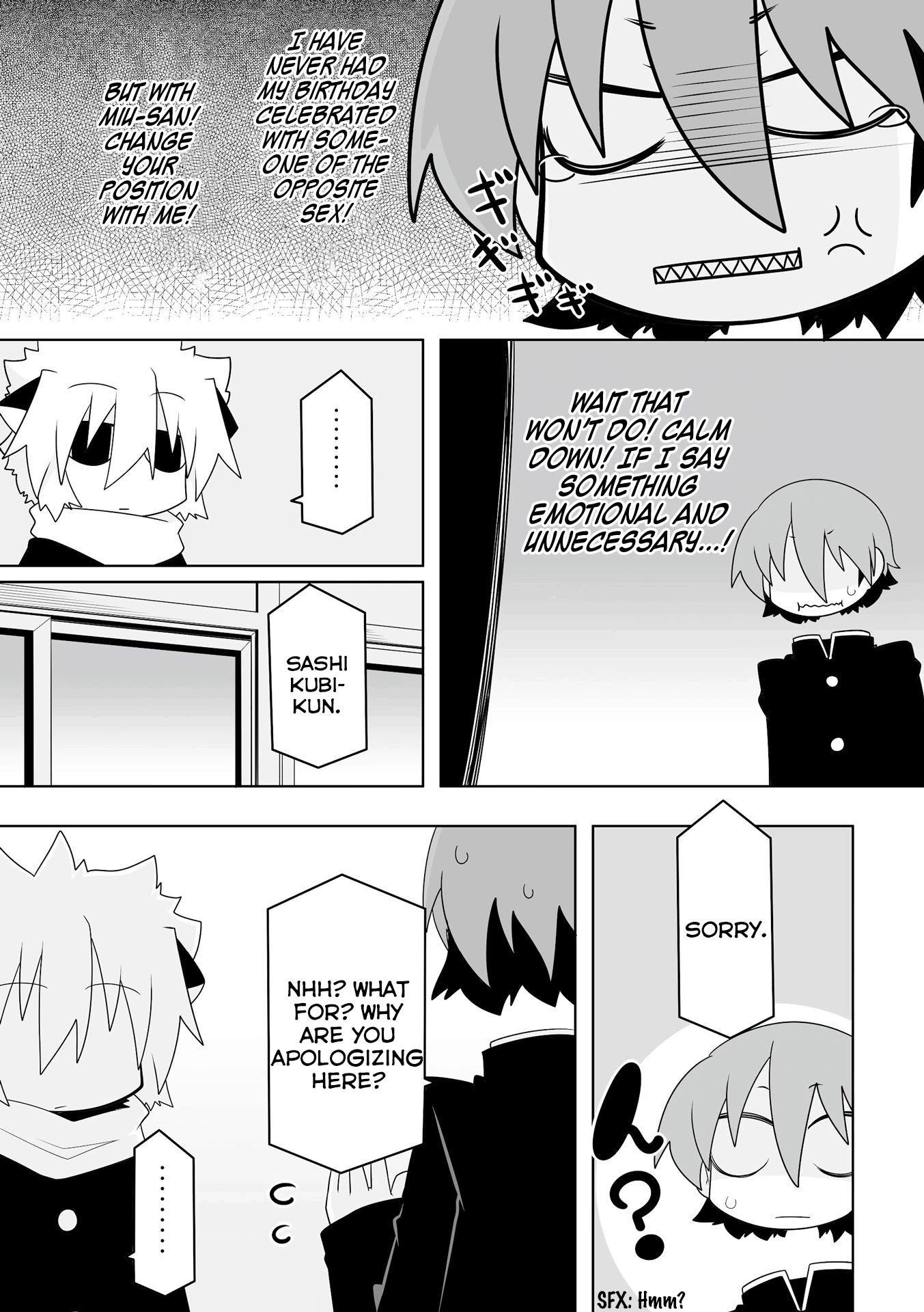 Mako-san to Hachisuka-kun. Chapter 46 page 8 - Chapter 46: Thickheaded