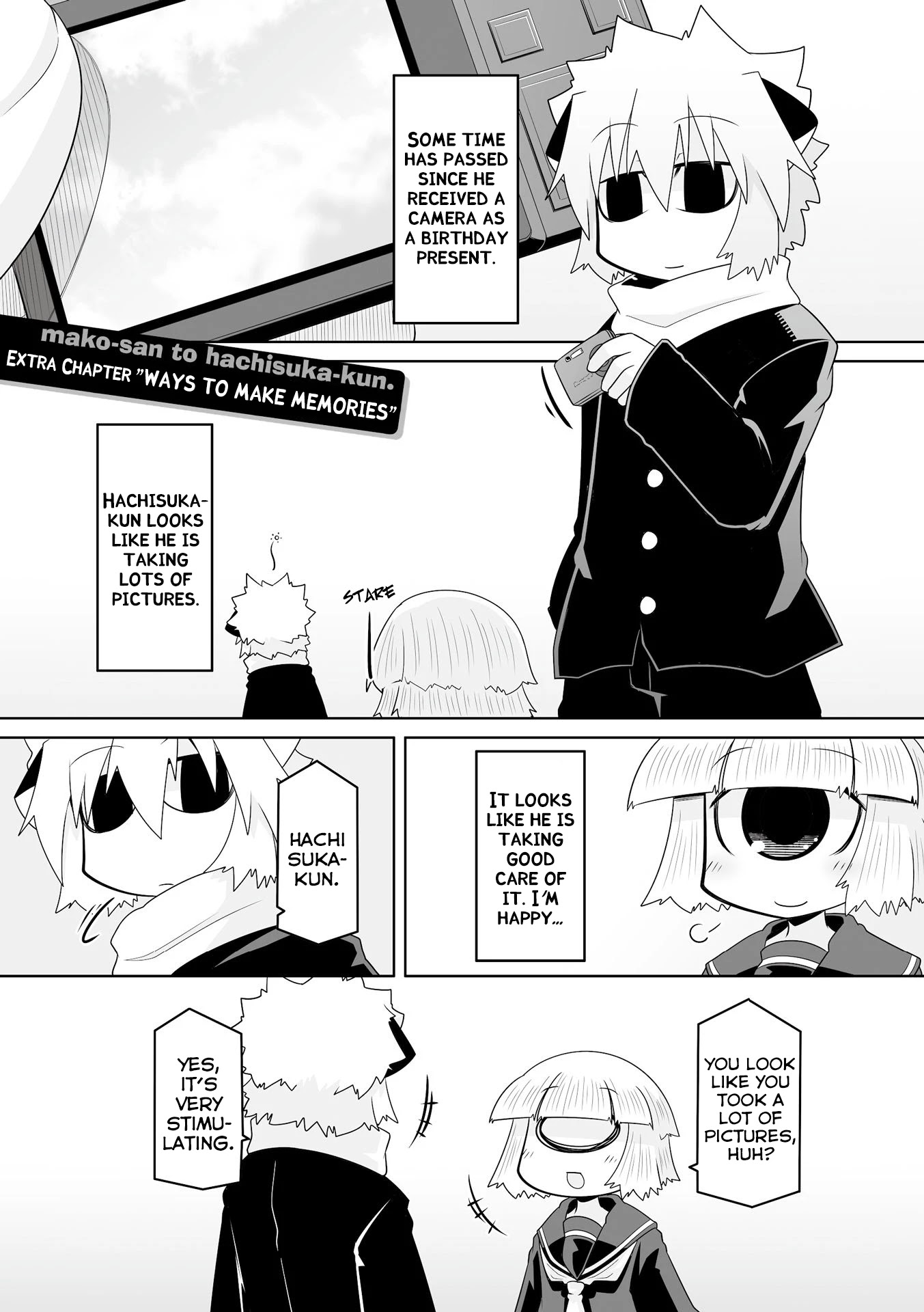 Mako-san to Hachisuka-kun. Chapter 48.5 page 1 - Chapter 48.5 [END]