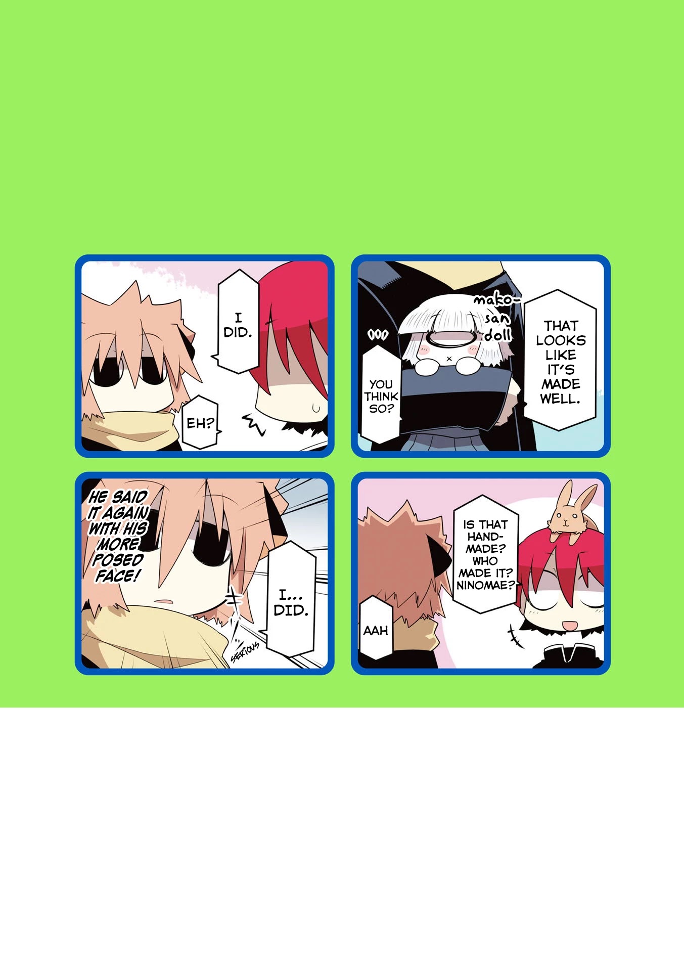 Mako-san to Hachisuka-kun. Chapter 48.5 page 12 - Chapter 48.5 [END]