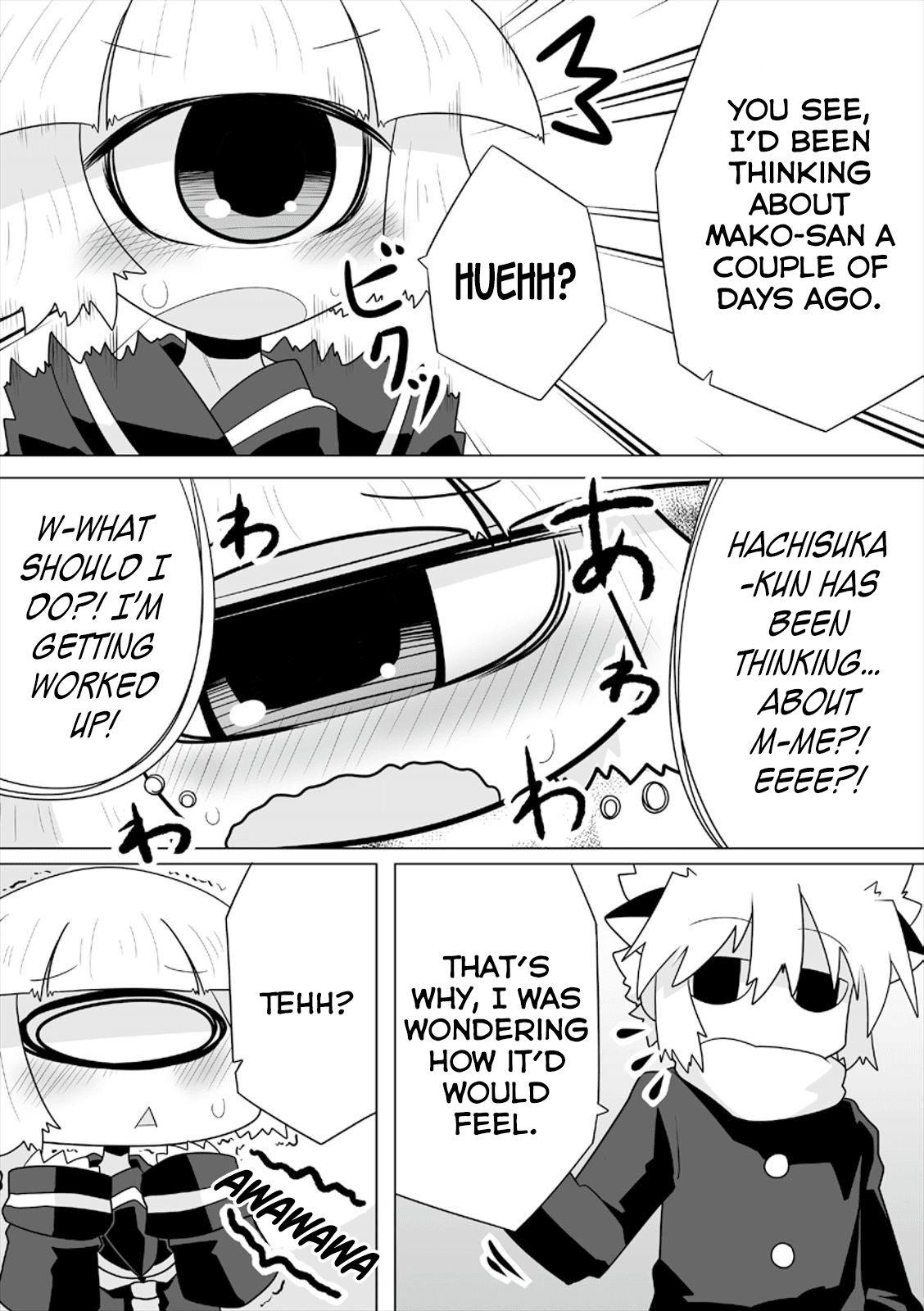 Mako-san to Hachisuka-kun. Chapter 7 page 3 - Chapter 7: Favor