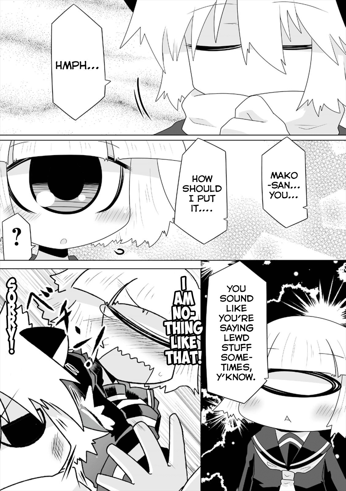 Mako-san to Hachisuka-kun. Chapter 7 page 6 - Chapter 7: Favor