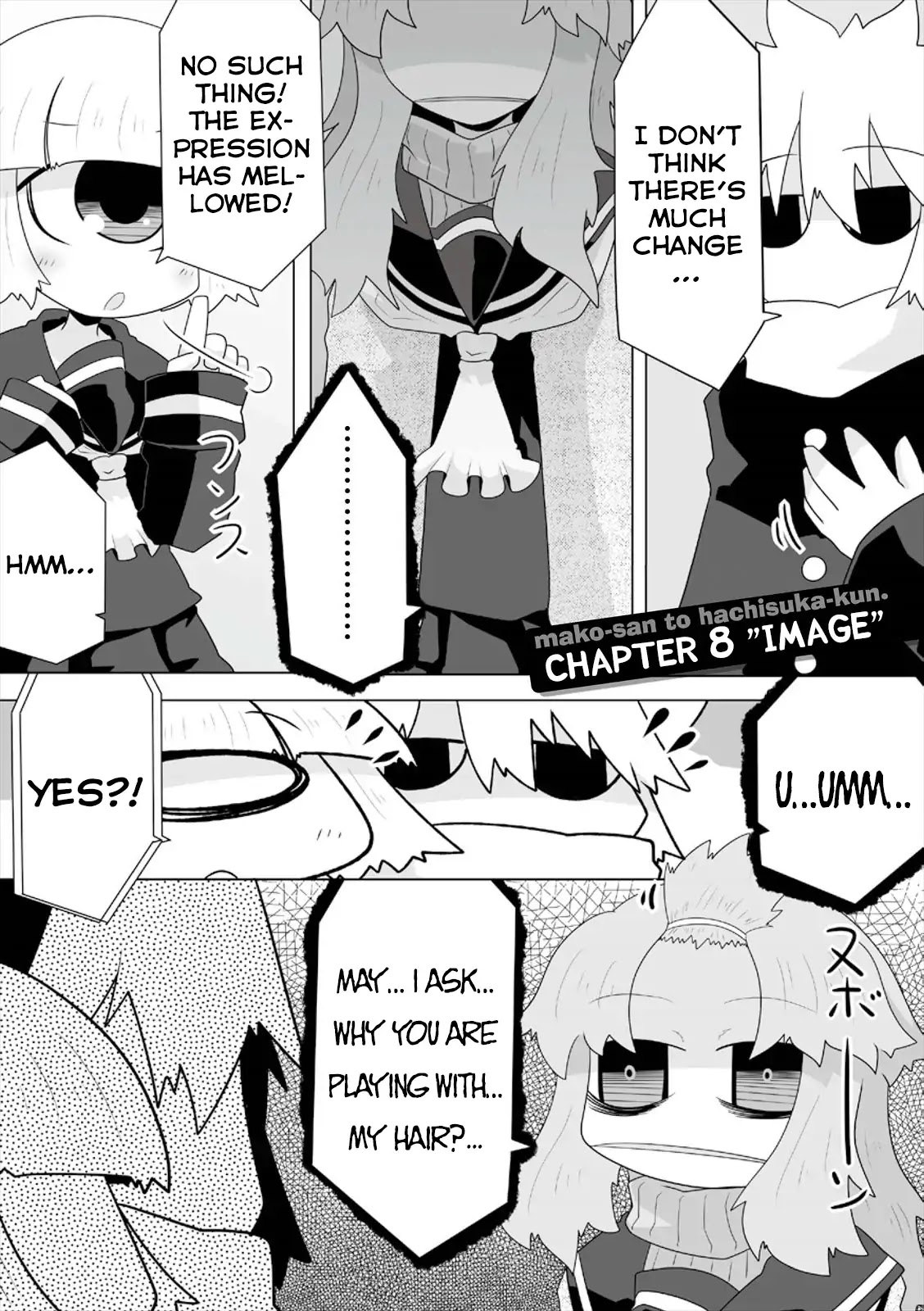 Mako-san to Hachisuka-kun. Chapter 8 page 1 - Chapter 8: Image