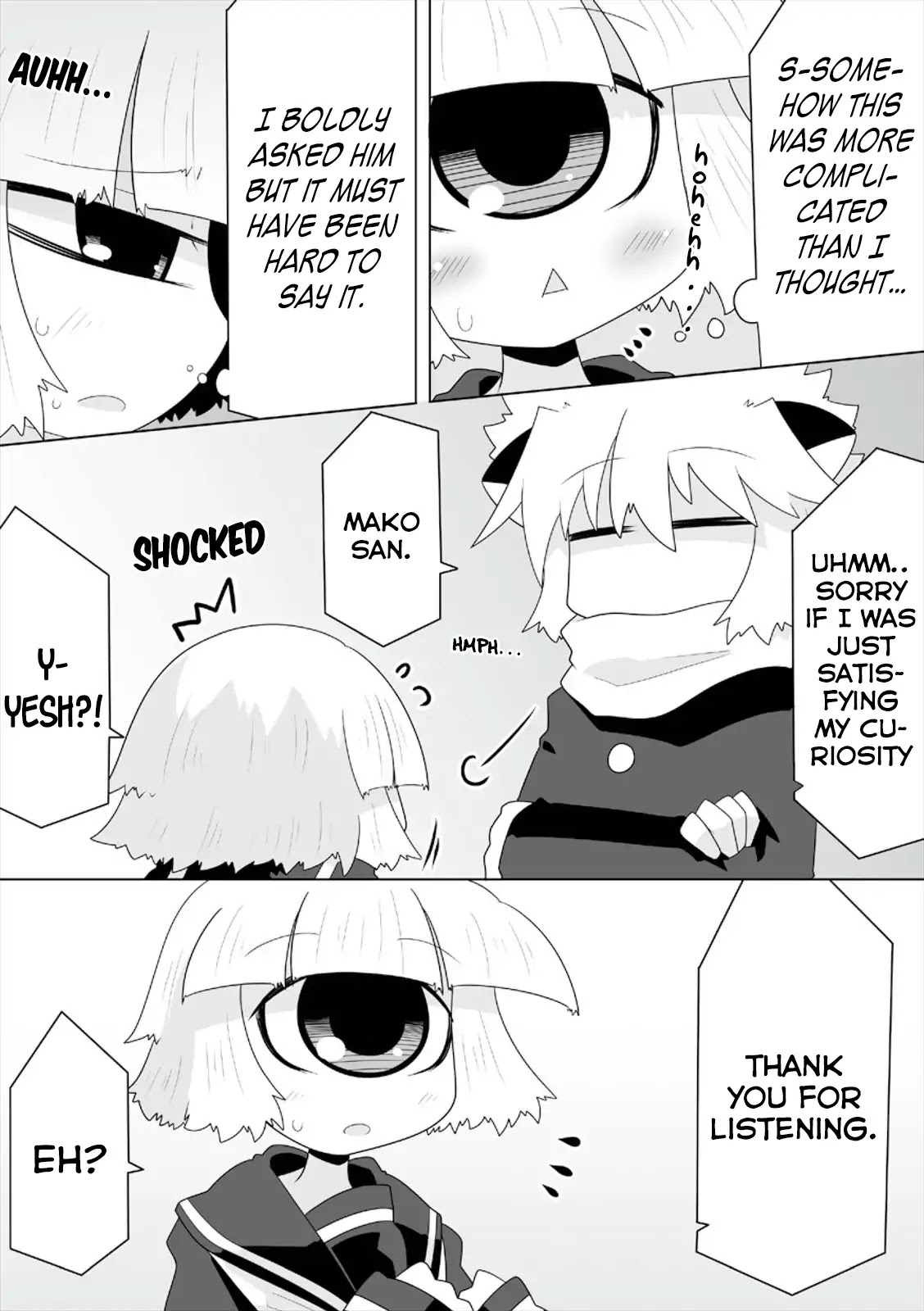 Mako-san to Hachisuka-kun. Chapter 9 page 12 - Chapter 9: Question