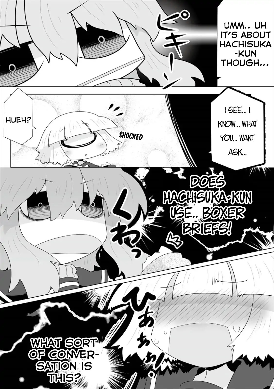 Mako-san to Hachisuka-kun. Chapter 9 page 3 - Chapter 9: Question