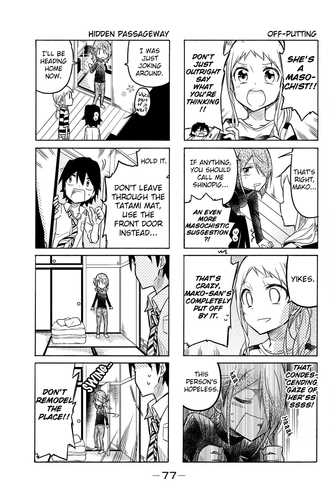 Mako-san Wa Shindemo Jiritsu Shinai Chapter 11 page 3 - Chapter 11
