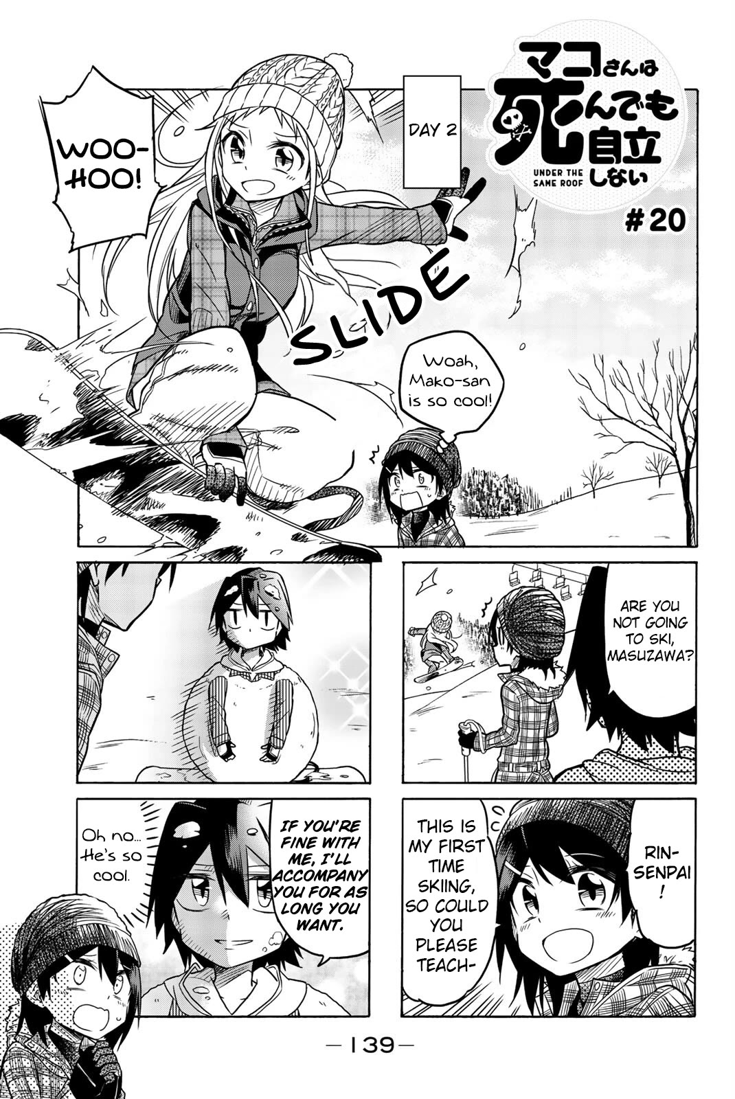 Mako-san Wa Shindemo Jiritsu Shinai Chapter 20 page 1 - Chapter 20