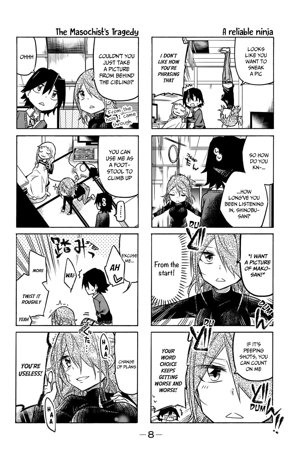 Mako-san Wa Shindemo Jiritsu Shinai Chapter 23 page 9 - Chapter 23