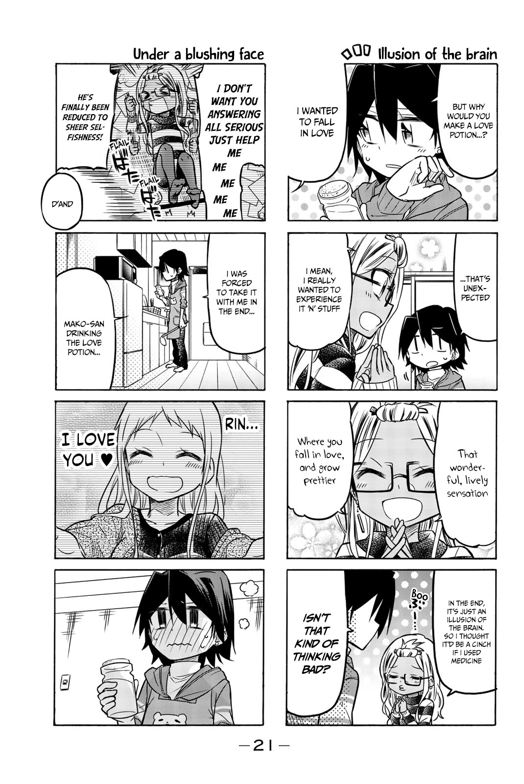 Mako-san Wa Shindemo Jiritsu Shinai Chapter 25 page 4 - Chapter 25