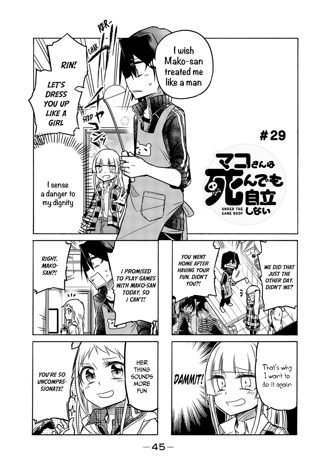 Mako-san Wa Shindemo Jiritsu Shinai Chapter 29 page 2 - Chapter 29
