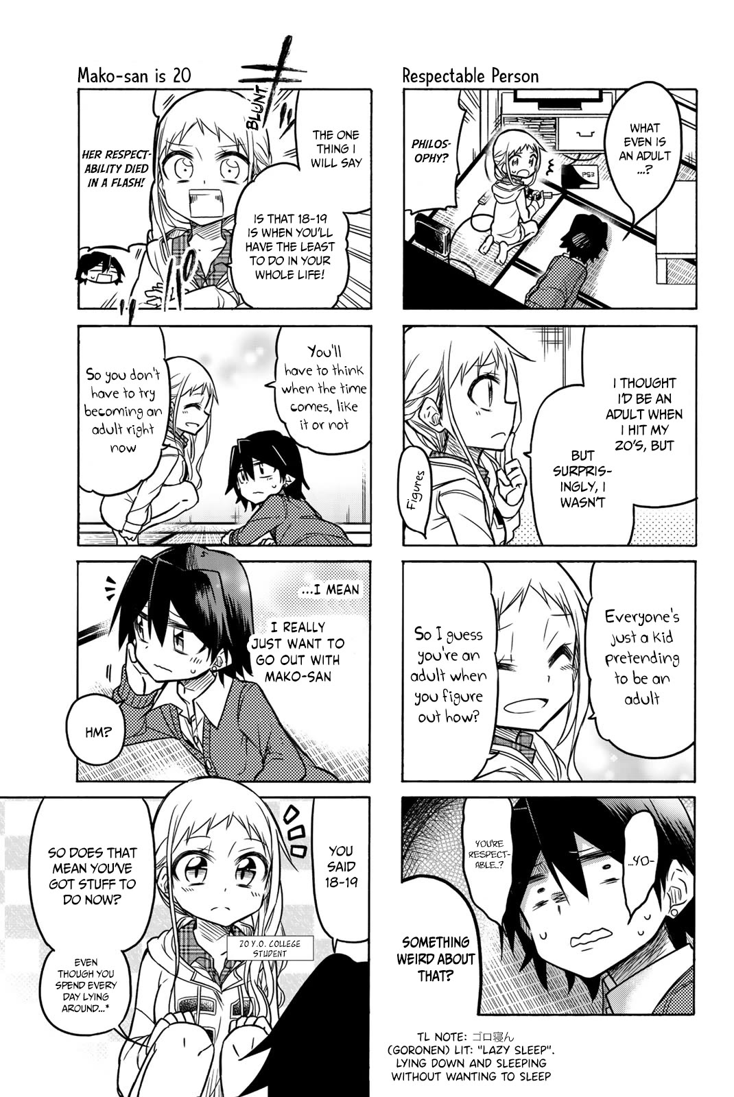 Mako-san Wa Shindemo Jiritsu Shinai Chapter 34 page 6 - Chapter 34