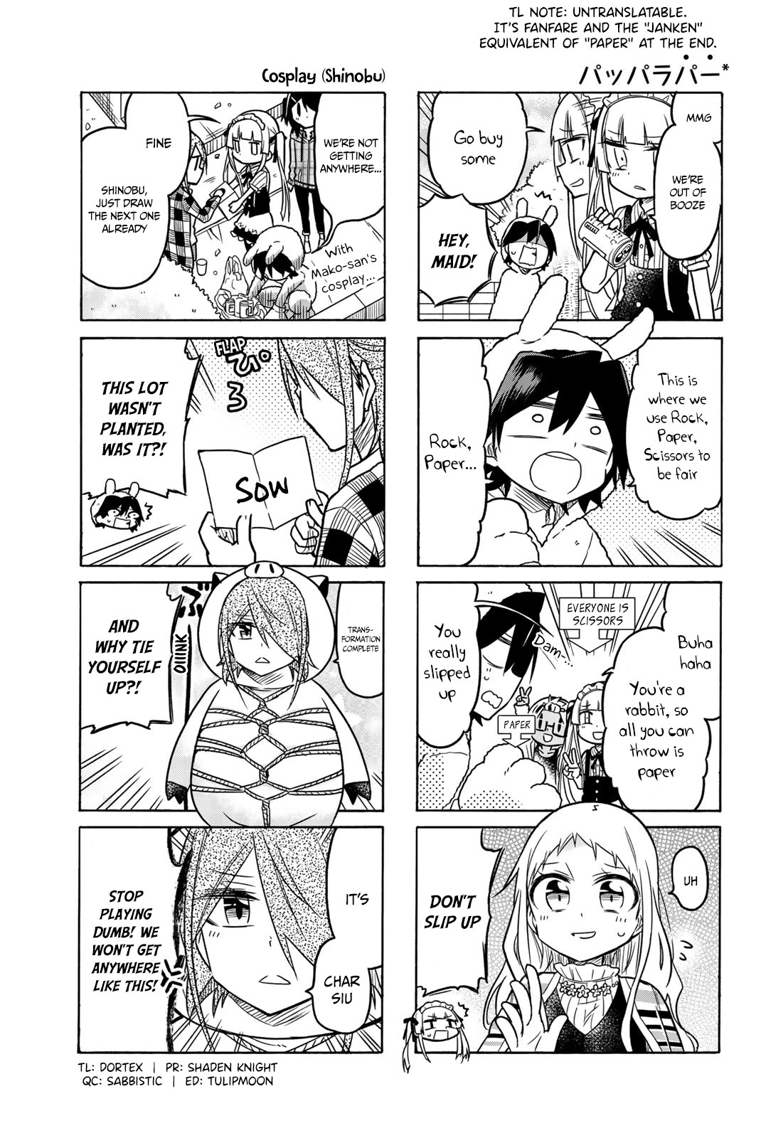 Mako-san Wa Shindemo Jiritsu Shinai Chapter 37 page 4 - Chapter 37
