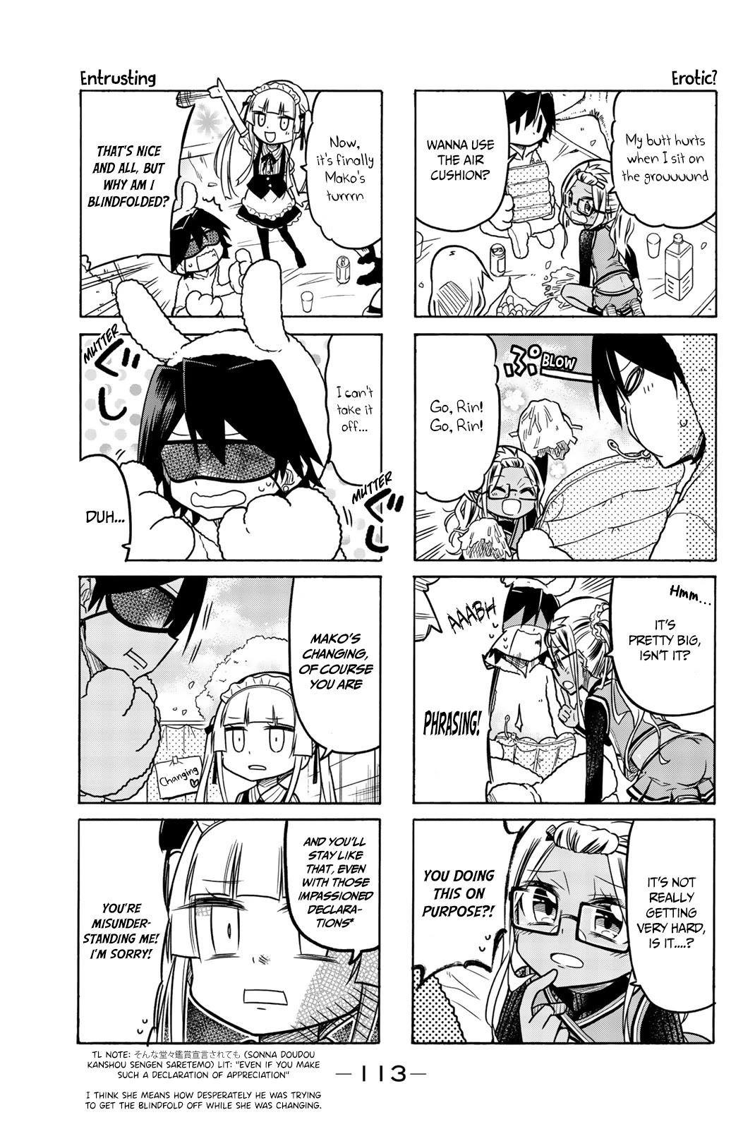 Mako-san Wa Shindemo Jiritsu Shinai Chapter 38 page 4 - Chapter 38