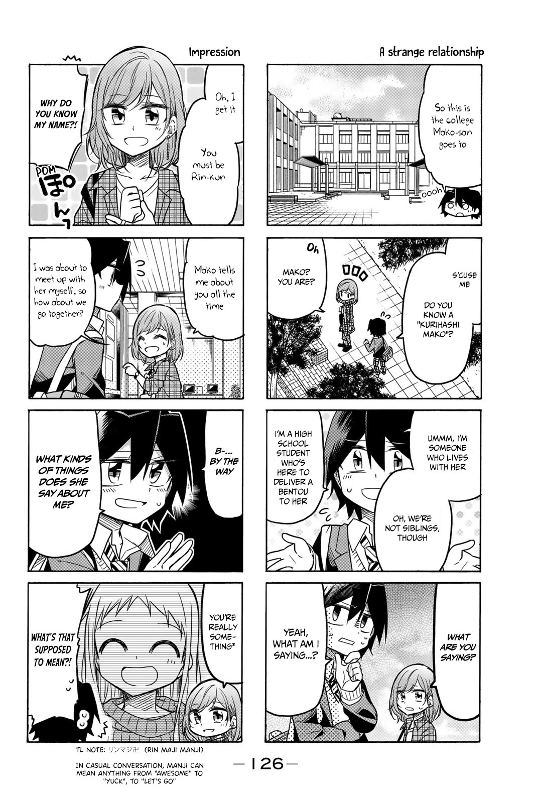 Mako-san Wa Shindemo Jiritsu Shinai Chapter 40 page 3 - Chapter 40
