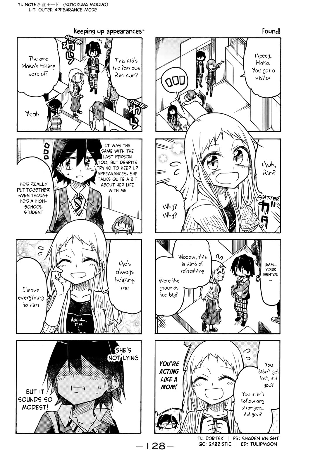 Mako-san Wa Shindemo Jiritsu Shinai Chapter 40 page 5 - Chapter 40