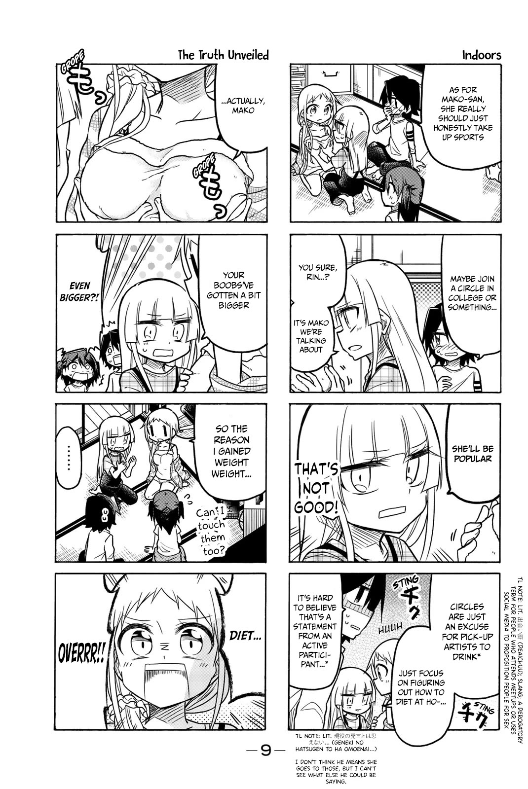 Mako-san Wa Shindemo Jiritsu Shinai Chapter 45 page 8 - Chapter 45