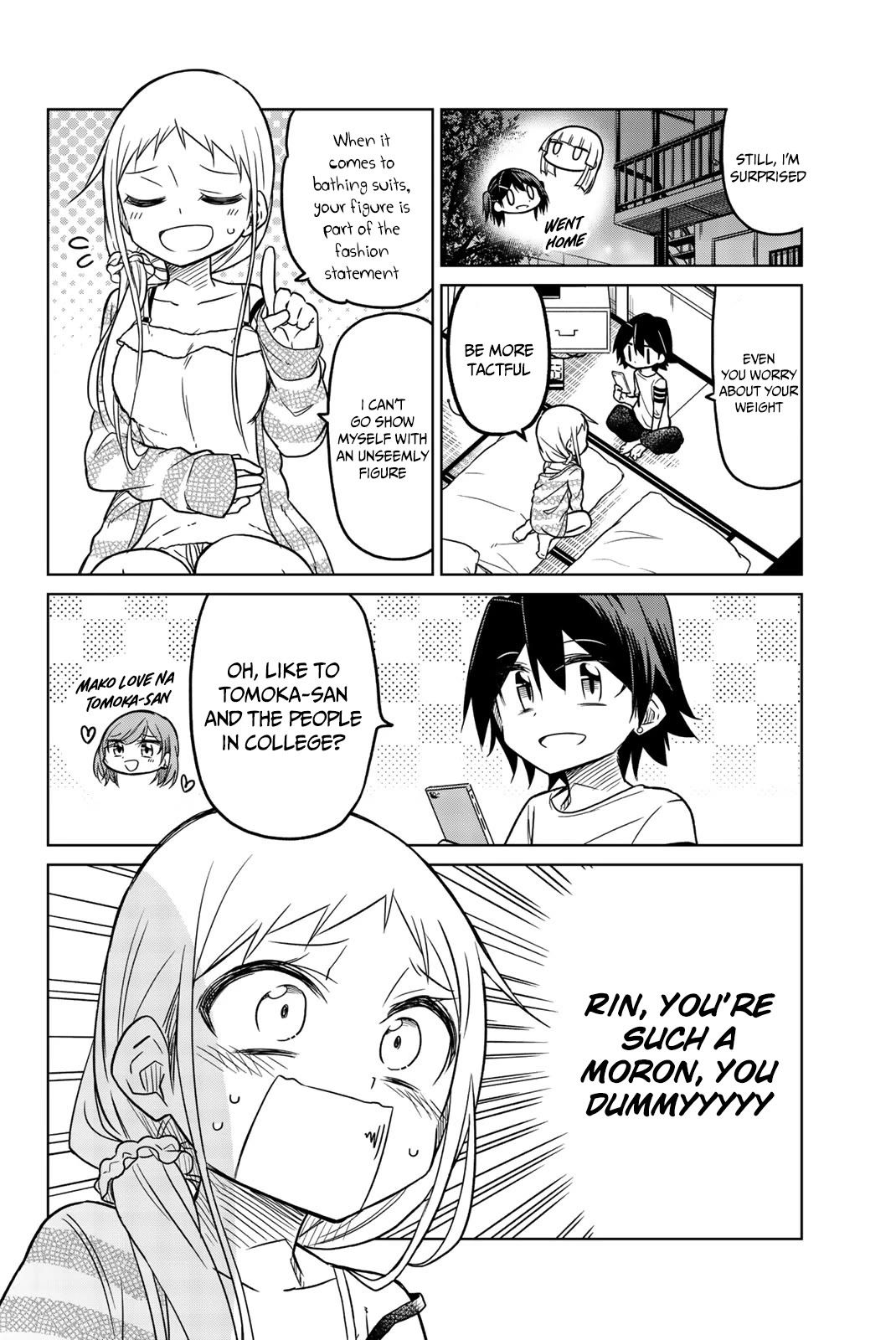 Mako-san Wa Shindemo Jiritsu Shinai Chapter 45 page 9 - Chapter 45