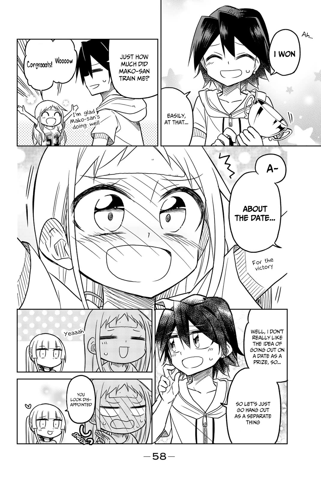 Mako-san Wa Shindemo Jiritsu Shinai Chapter 52 page 7 - Chapter 52