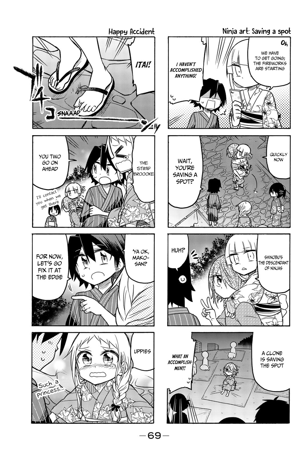 Mako-san Wa Shindemo Jiritsu Shinai Chapter 54 page 4 - Chapter 54