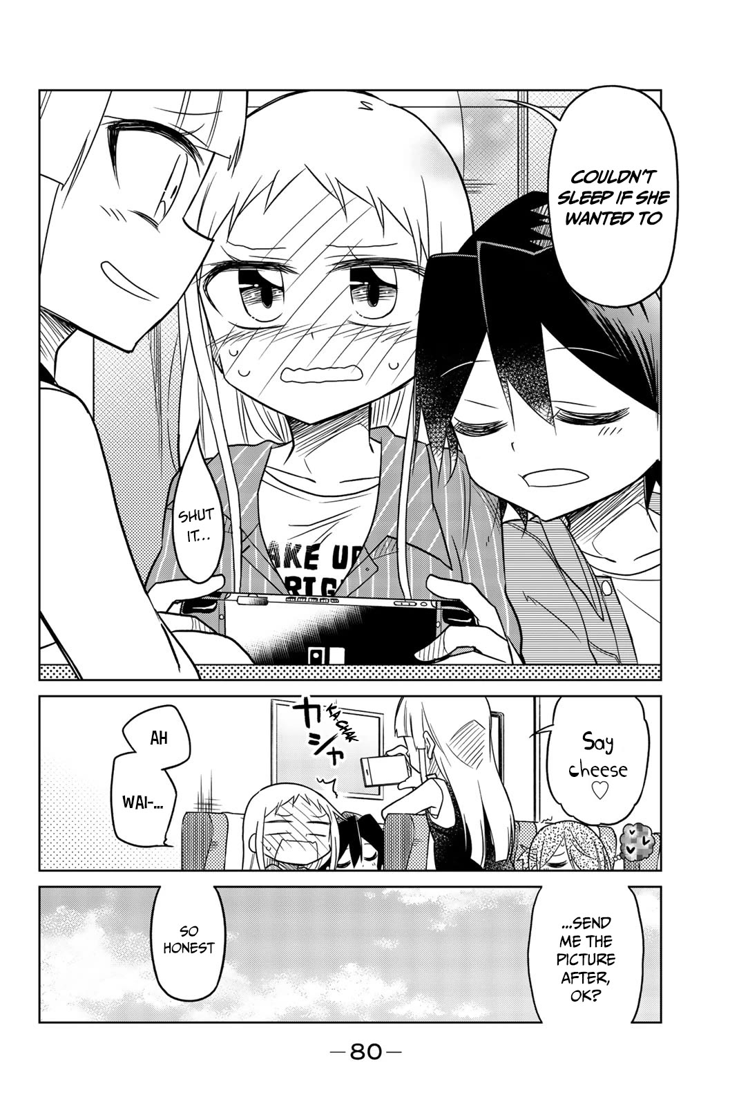 Mako-san Wa Shindemo Jiritsu Shinai Chapter 55 page 7 - Chapter 55