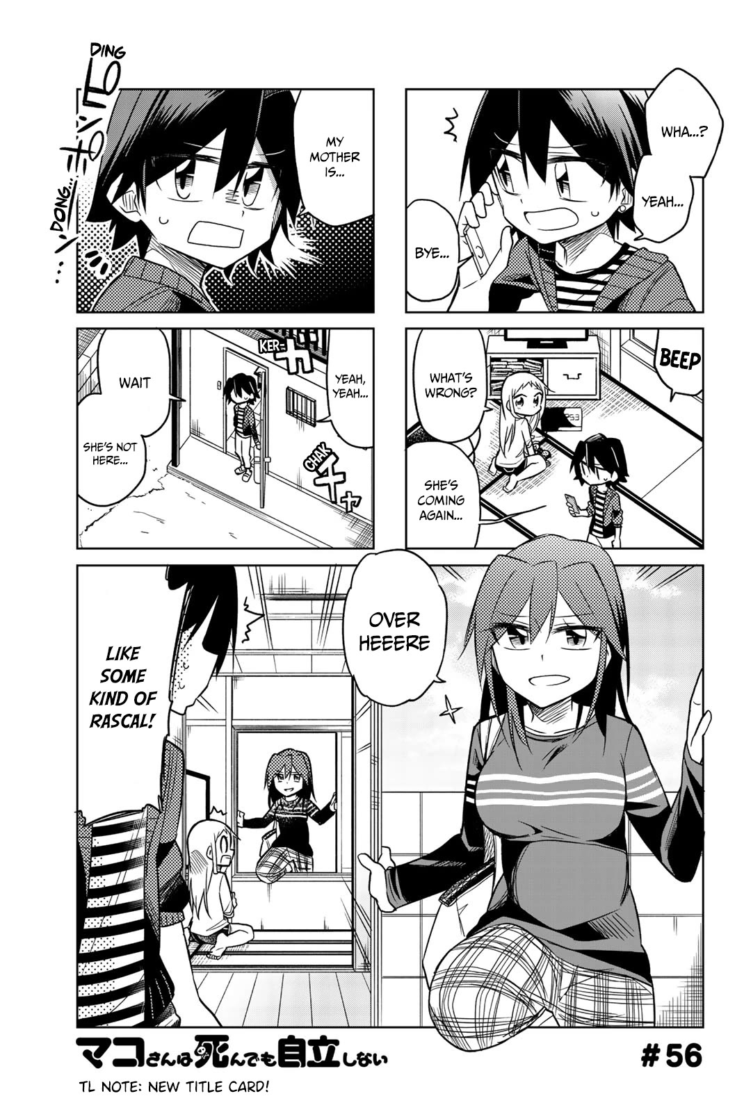 Mako-san Wa Shindemo Jiritsu Shinai Chapter 56 page 2 - Chapter 56