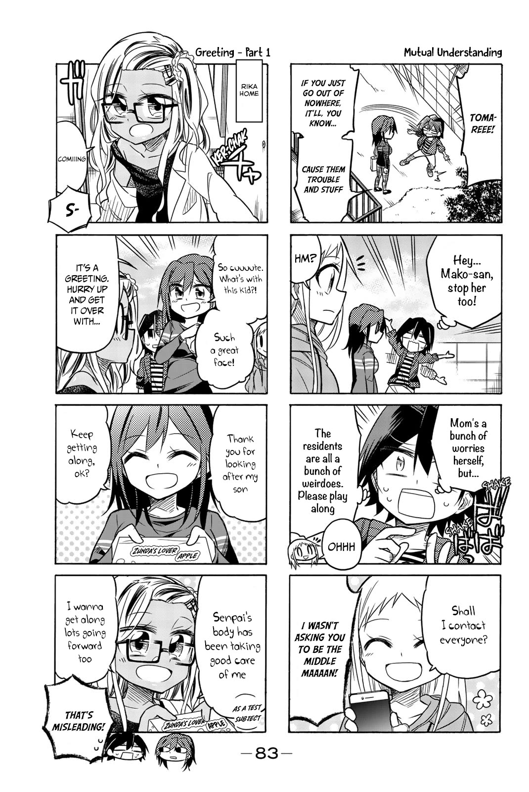 Mako-san Wa Shindemo Jiritsu Shinai Chapter 56 page 4 - Chapter 56