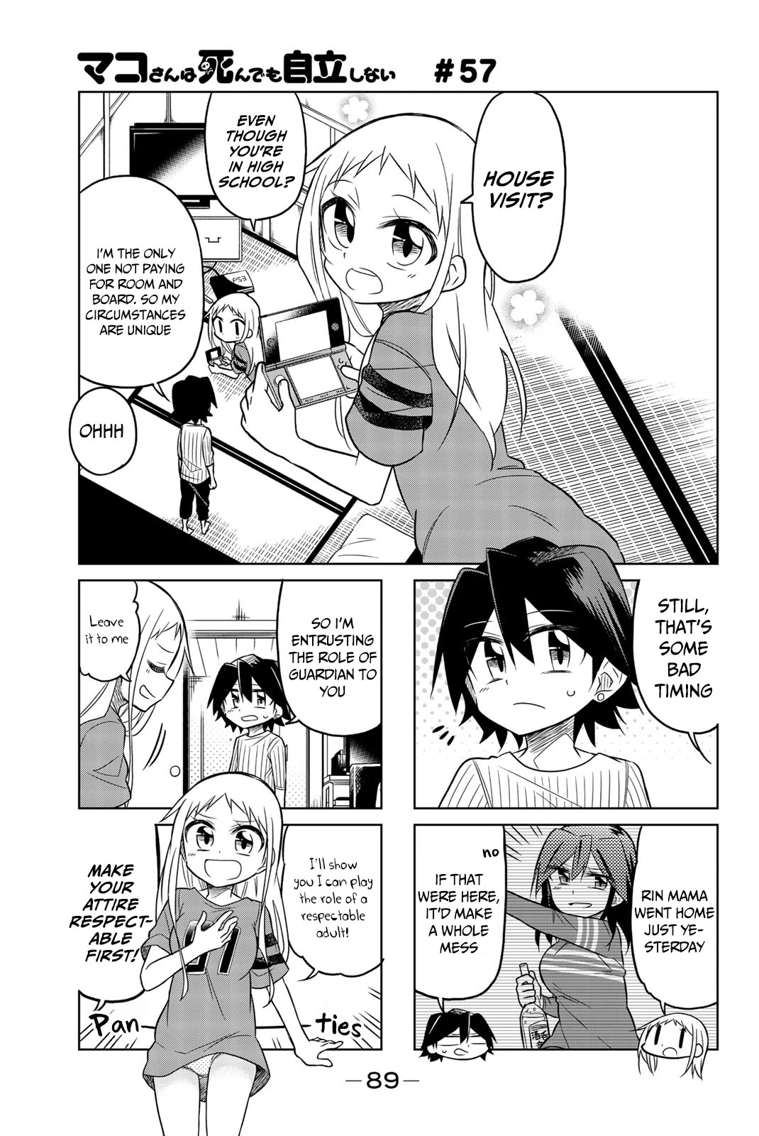 Mako-san Wa Shindemo Jiritsu Shinai Chapter 57 page 2 - Chapter 57