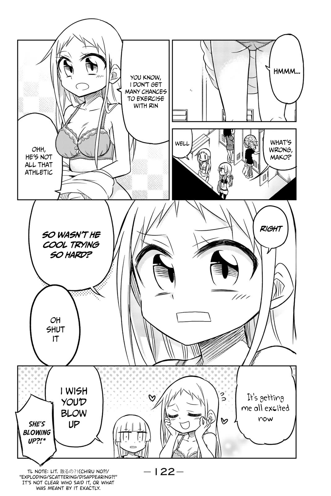 Mako-san Wa Shindemo Jiritsu Shinai Chapter 61 page 7 - Chapter 61
