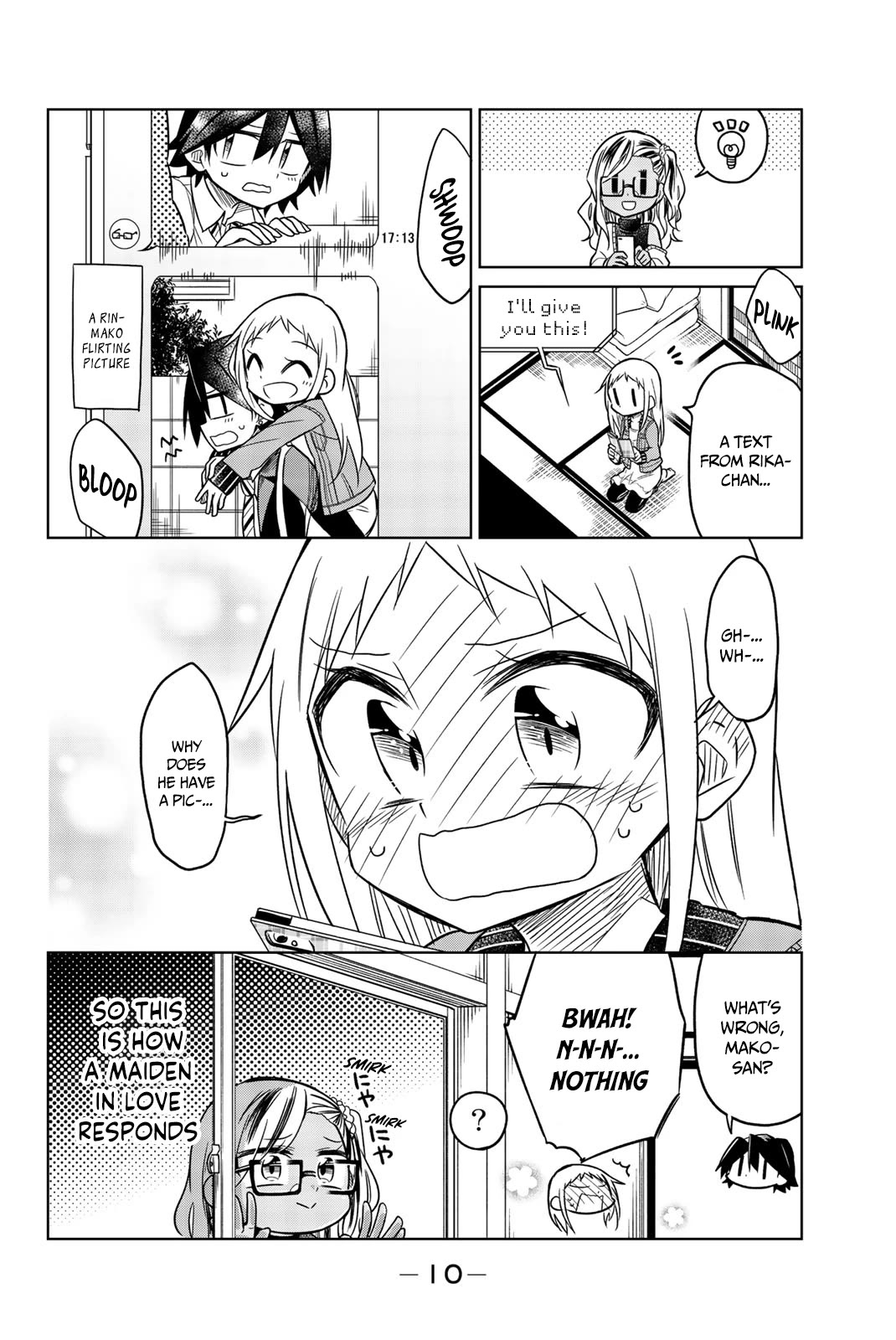 Mako-san Wa Shindemo Jiritsu Shinai Chapter 67 page 10 - Chapter 67