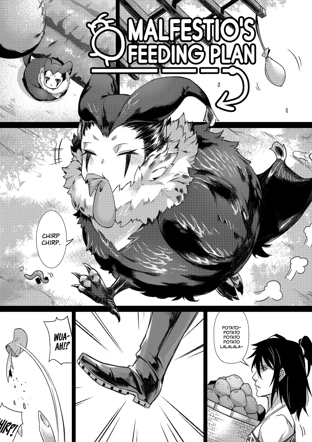 Malfestio's Feeding Plan Chapter 0 page 1 - Chapter 0: Oneshot