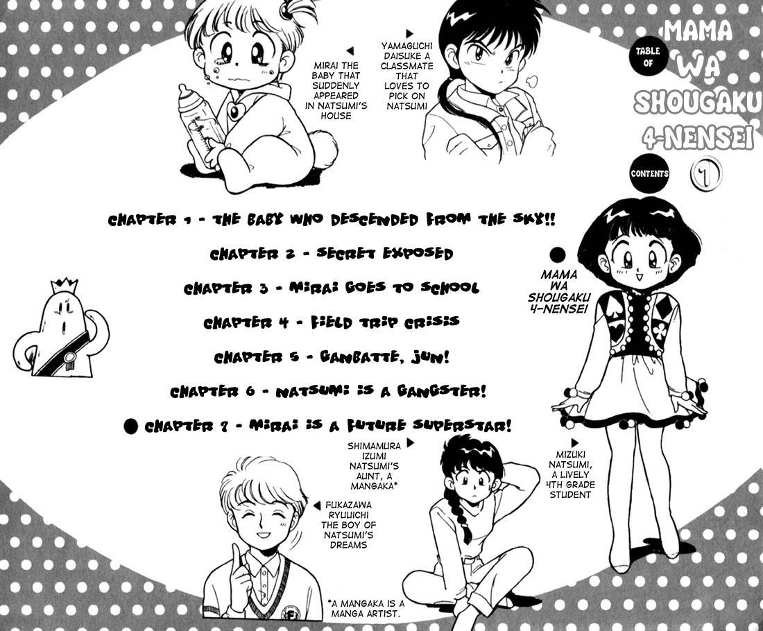 Mama wa Shougaku 4-nensei Chapter 1 page 2 - Chapter 1: The Baby who Descended from the Sky!!