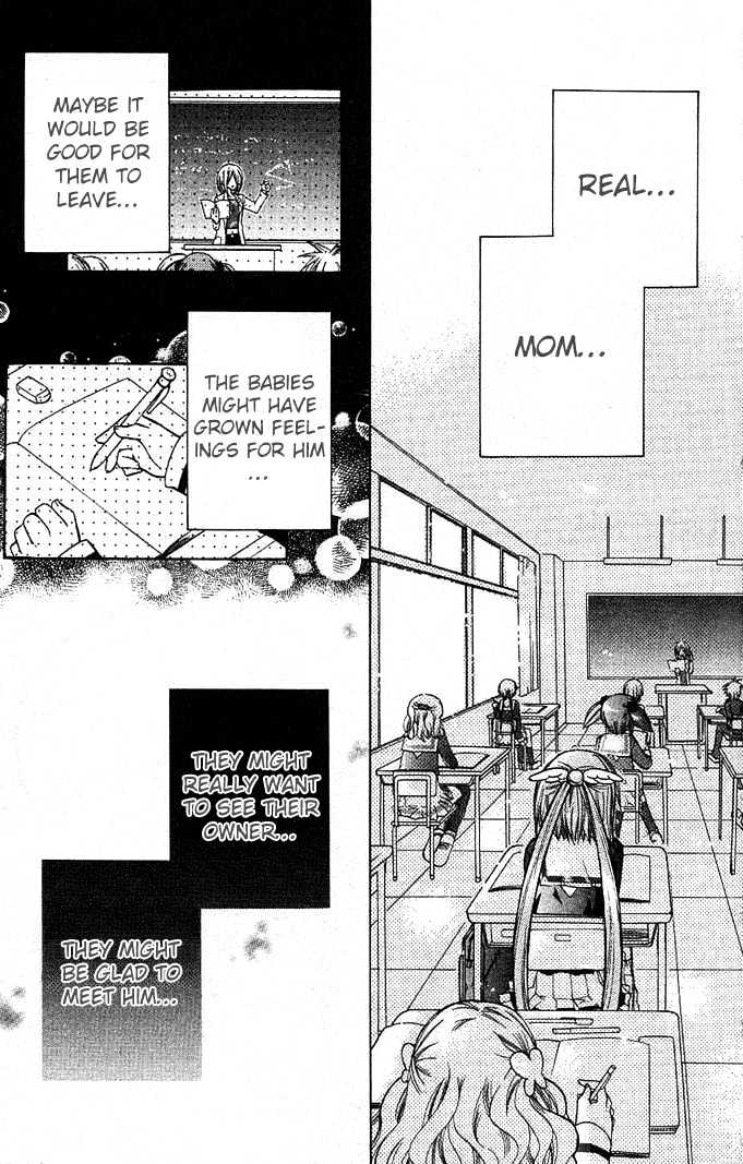 Mamacolle Chapter 6 page 21 - Chapter 6 : Babies real "mom" found? Tama's confusion