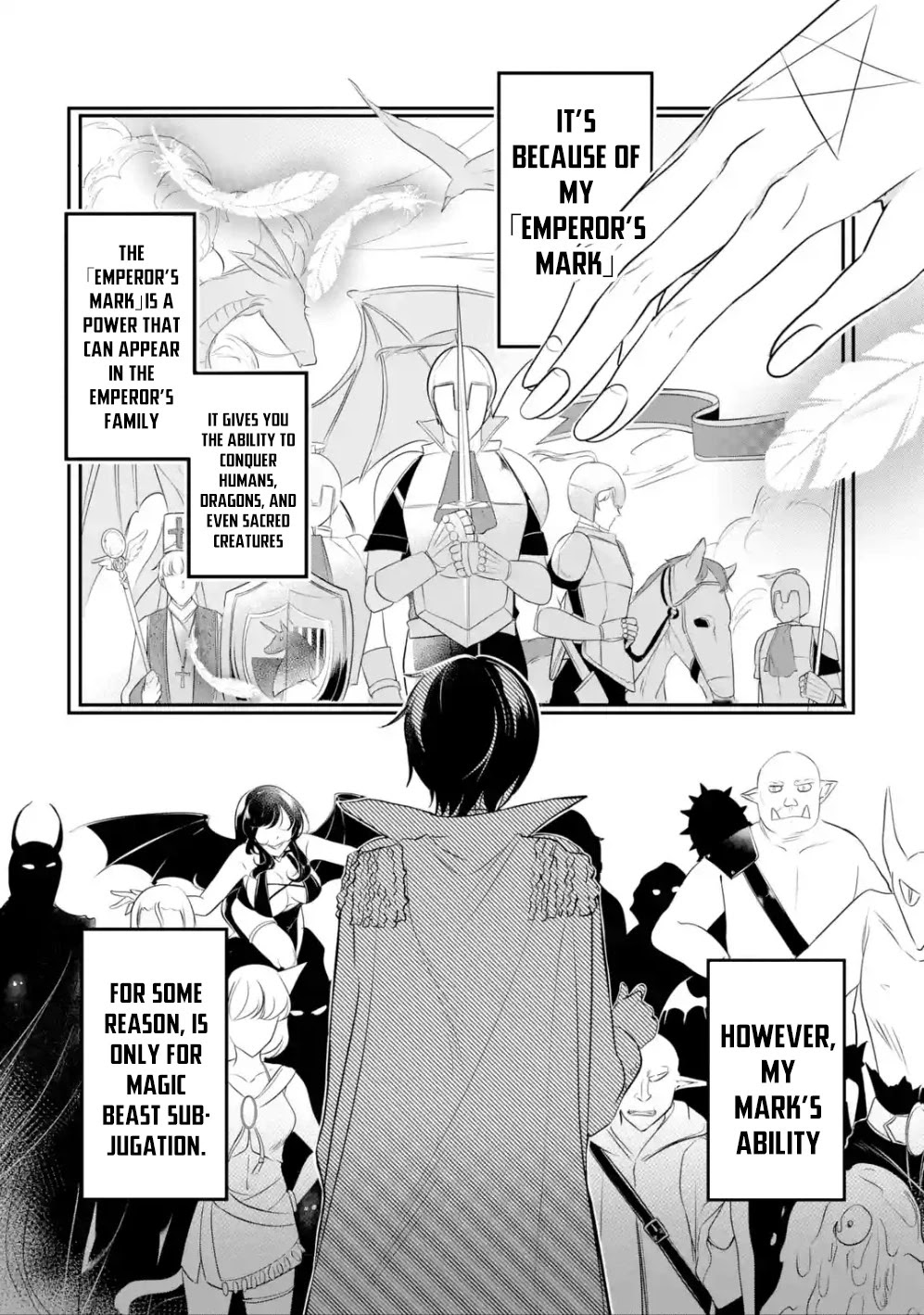 Mamono wo Shitagaeru "Teiin" wo Motsu Tensei Kenjya~ Katsute no Maho to Jyuma de Hissori Saikyo no Bokensha ninaru~ Chapter 1.1 page 10 - Chapter 1.1 - 1.2