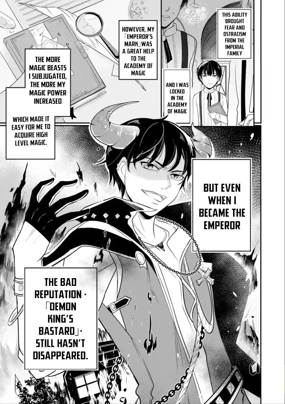 Mamono wo Shitagaeru "Teiin" wo Motsu Tensei Kenjya~ Katsute no Maho to Jyuma de Hissori Saikyo no Bokensha ninaru~ Chapter 1.1 page 11 - Chapter 1.1 - 1.2