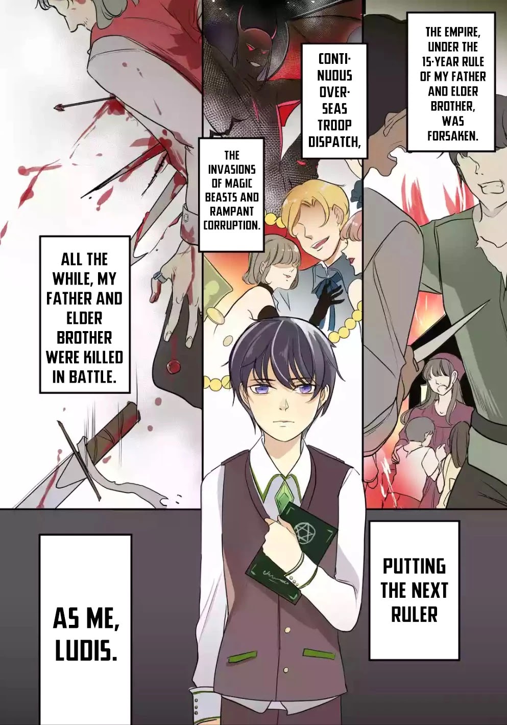 Mamono wo Shitagaeru "Teiin" wo Motsu Tensei Kenjya~ Katsute no Maho to Jyuma de Hissori Saikyo no Bokensha ninaru~ Chapter 1.1 page 4 - Chapter 1.1 - 1.2