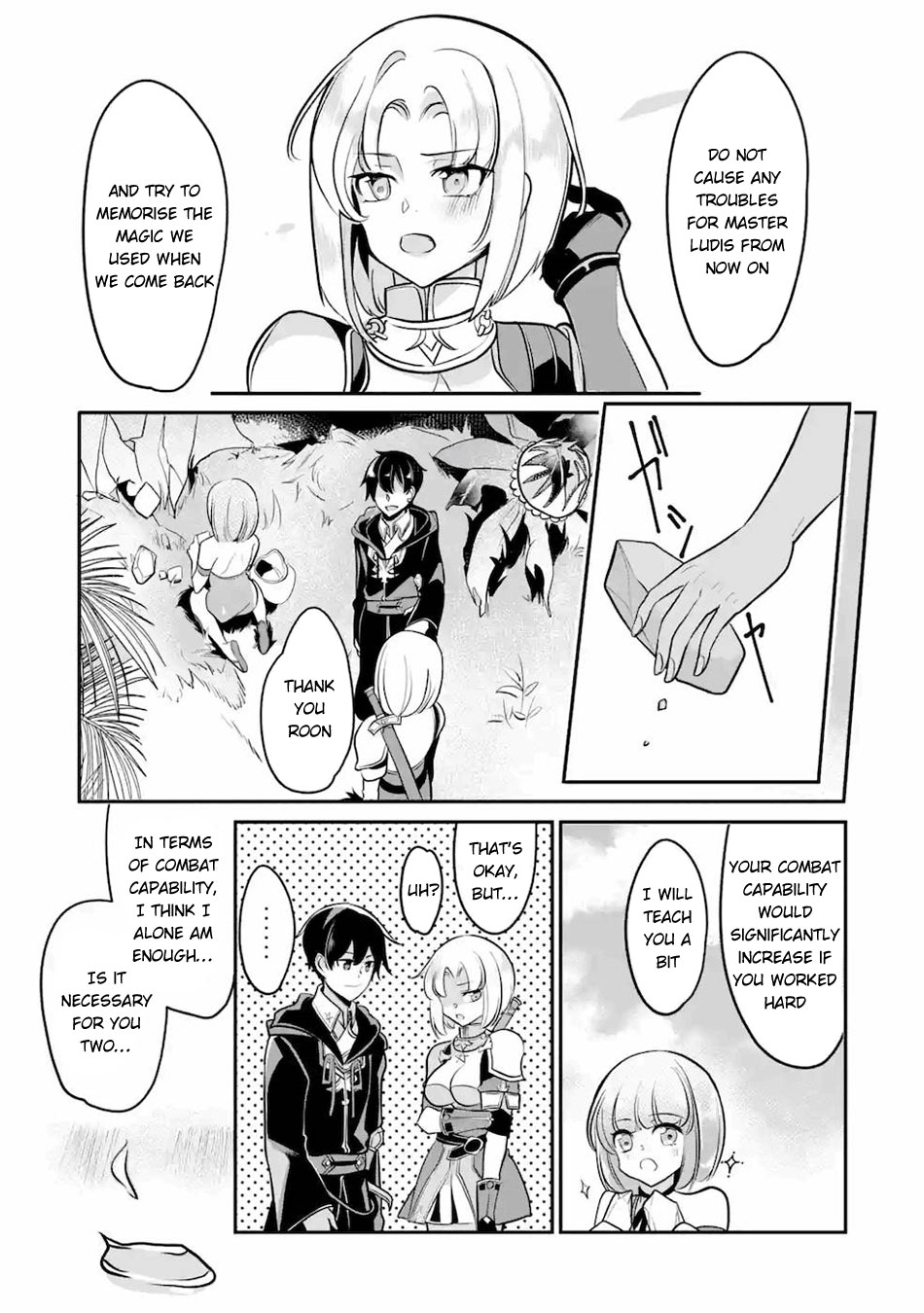 Mamono wo Shitagaeru "Teiin" wo Motsu Tensei Kenjya~ Katsute no Maho to Jyuma de Hissori Saikyo no Bokensha ninaru~ Chapter 12 page 28 - Chapter 12