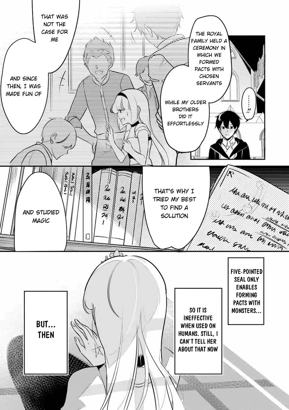 Mamono wo Shitagaeru "Teiin" wo Motsu Tensei Kenjya~ Katsute no Maho to Jyuma de Hissori Saikyo no Bokensha ninaru~ Chapter 12 page 4 - Chapter 12