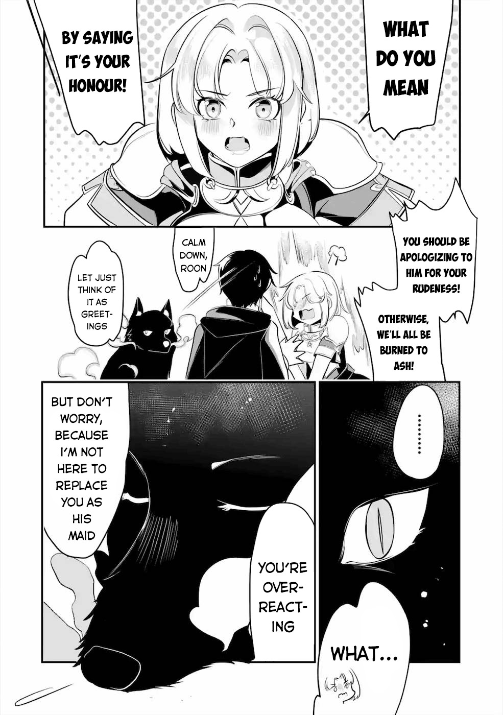 Mamono wo Shitagaeru "Teiin" wo Motsu Tensei Kenjya~ Katsute no Maho to Jyuma de Hissori Saikyo no Bokensha ninaru~ Chapter 14 page 3 - Chapter 14