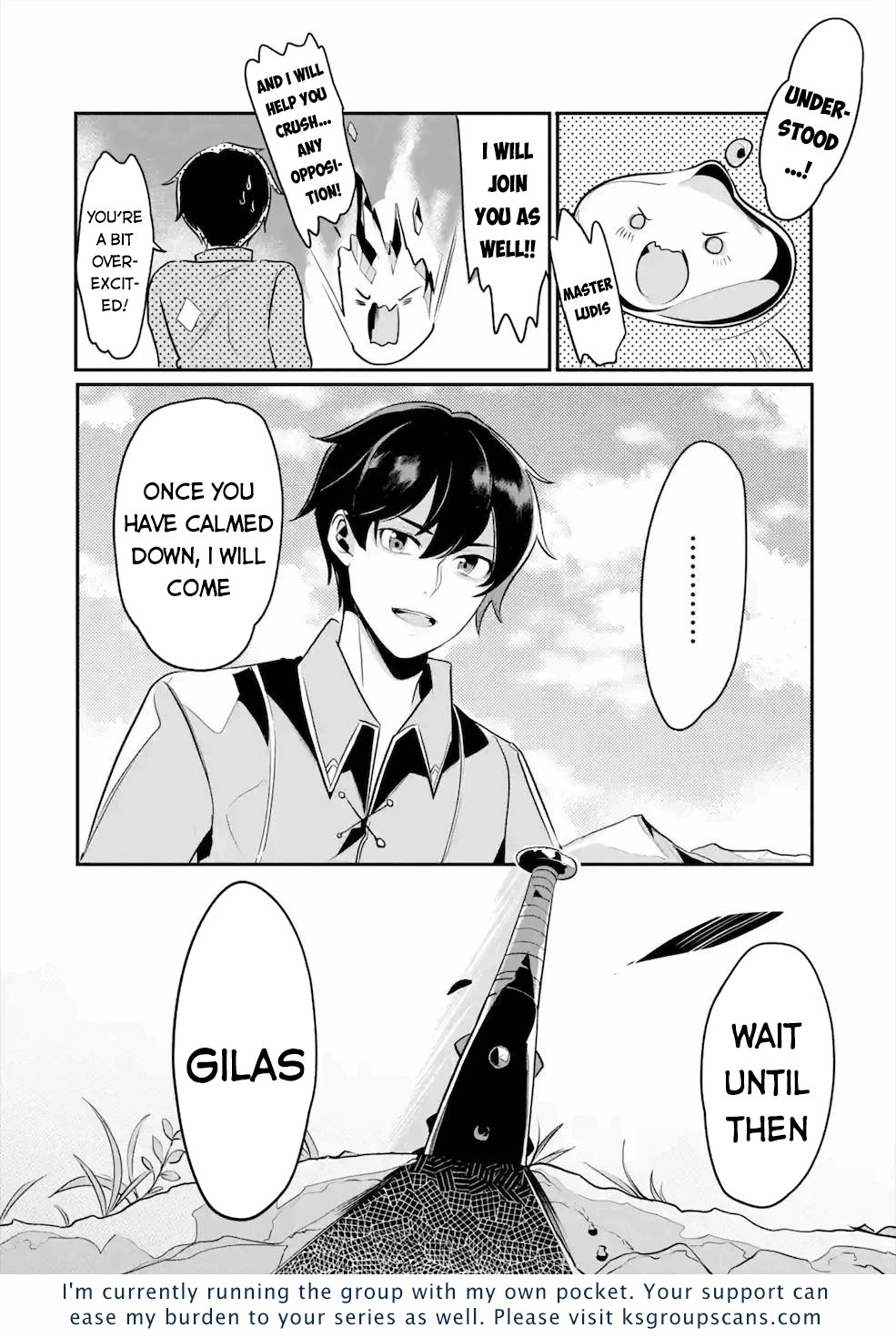 Mamono wo Shitagaeru "Teiin" wo Motsu Tensei Kenjya~ Katsute no Maho to Jyuma de Hissori Saikyo no Bokensha ninaru~ Chapter 15 page 32 - Chapter 15: Proof of Loyalty
