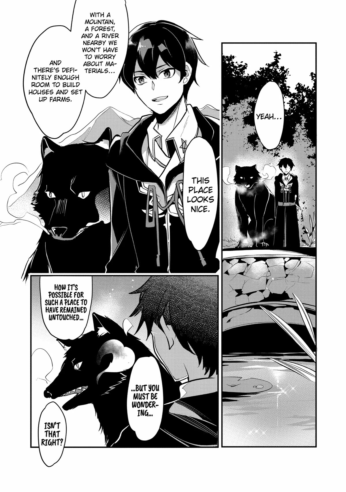 Mamono wo Shitagaeru "Teiin" wo Motsu Tensei Kenjya~ Katsute no Maho to Jyuma de Hissori Saikyo no Bokensha ninaru~ Chapter 16 page 19 - Chapter 16: Perfect Place for a Retreat