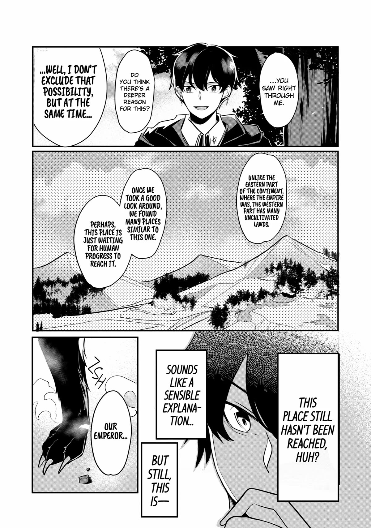 Mamono wo Shitagaeru "Teiin" wo Motsu Tensei Kenjya~ Katsute no Maho to Jyuma de Hissori Saikyo no Bokensha ninaru~ Chapter 16 page 20 - Chapter 16: Perfect Place for a Retreat