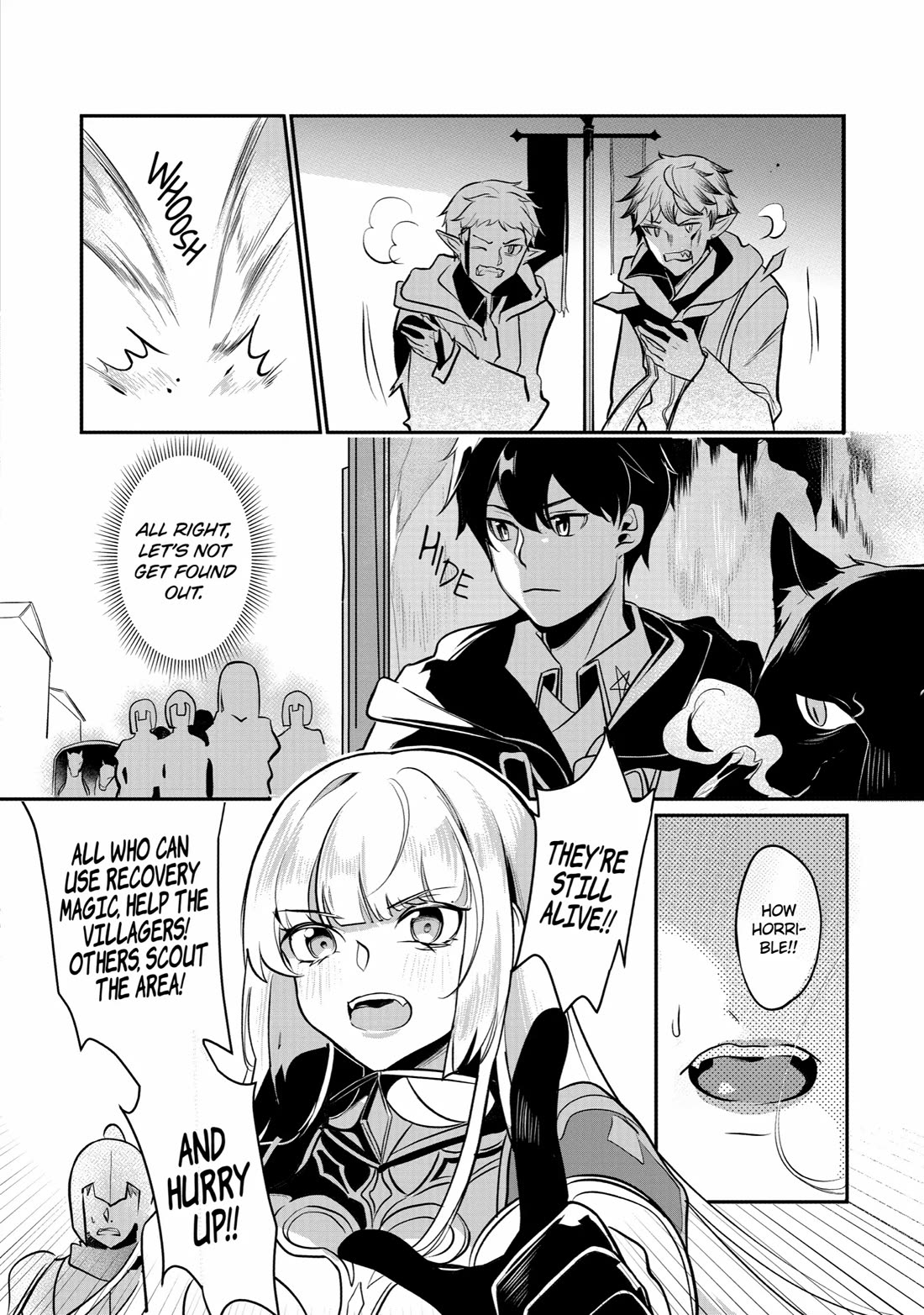 Mamono wo Shitagaeru "Teiin" wo Motsu Tensei Kenjya~ Katsute no Maho to Jyuma de Hissori Saikyo no Bokensha ninaru~ Chapter 17 page 11 - Chapter 17: Vampire Troubles