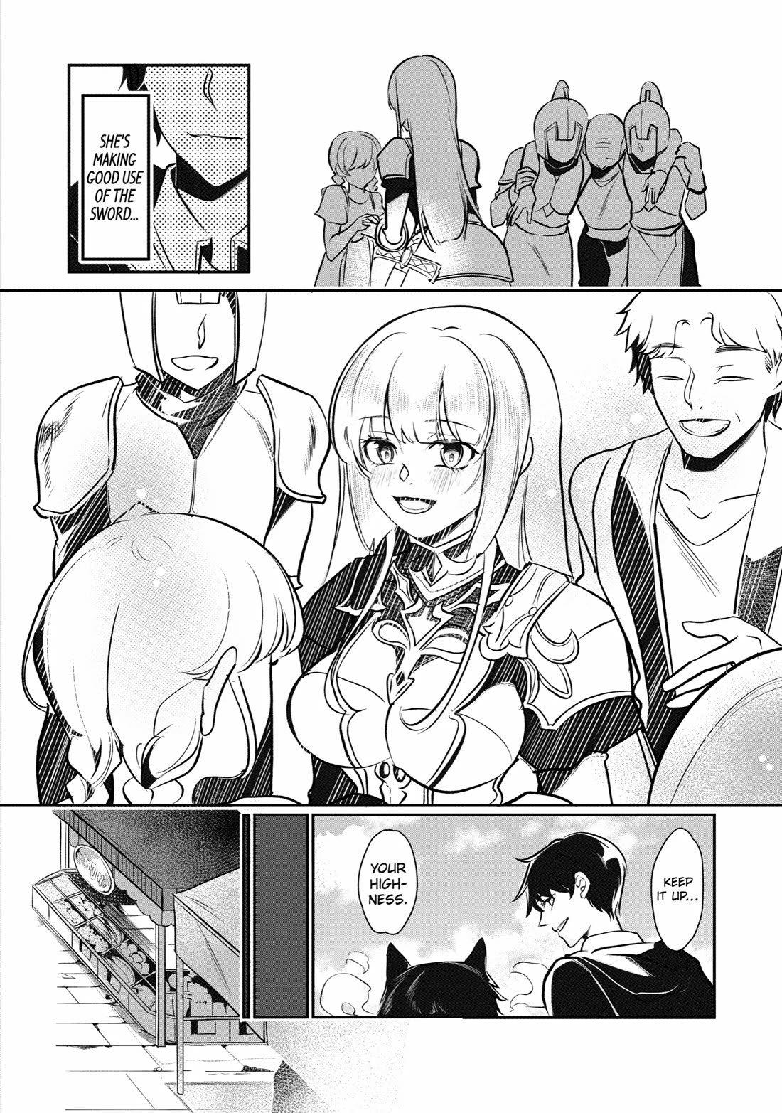 Mamono wo Shitagaeru "Teiin" wo Motsu Tensei Kenjya~ Katsute no Maho to Jyuma de Hissori Saikyo no Bokensha ninaru~ Chapter 17 page 13 - Chapter 17: Vampire Troubles