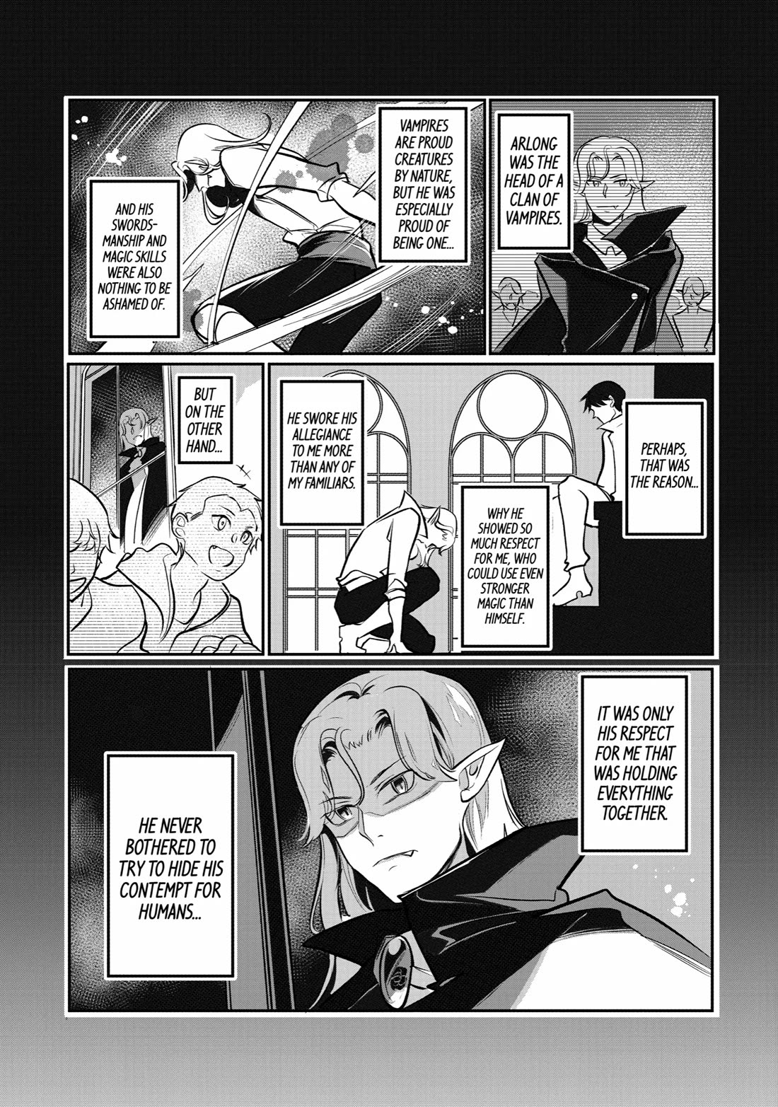 Mamono wo Shitagaeru "Teiin" wo Motsu Tensei Kenjya~ Katsute no Maho to Jyuma de Hissori Saikyo no Bokensha ninaru~ Chapter 17 page 14 - Chapter 17: Vampire Troubles