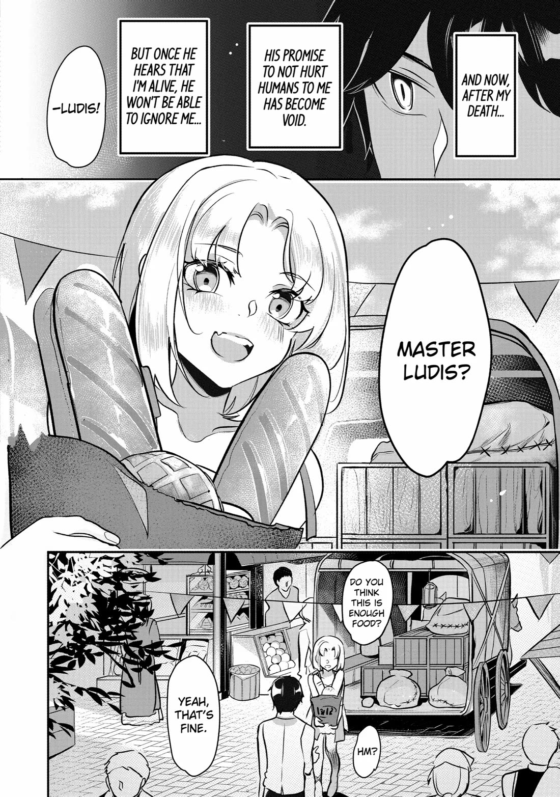 Mamono wo Shitagaeru "Teiin" wo Motsu Tensei Kenjya~ Katsute no Maho to Jyuma de Hissori Saikyo no Bokensha ninaru~ Chapter 17 page 15 - Chapter 17: Vampire Troubles