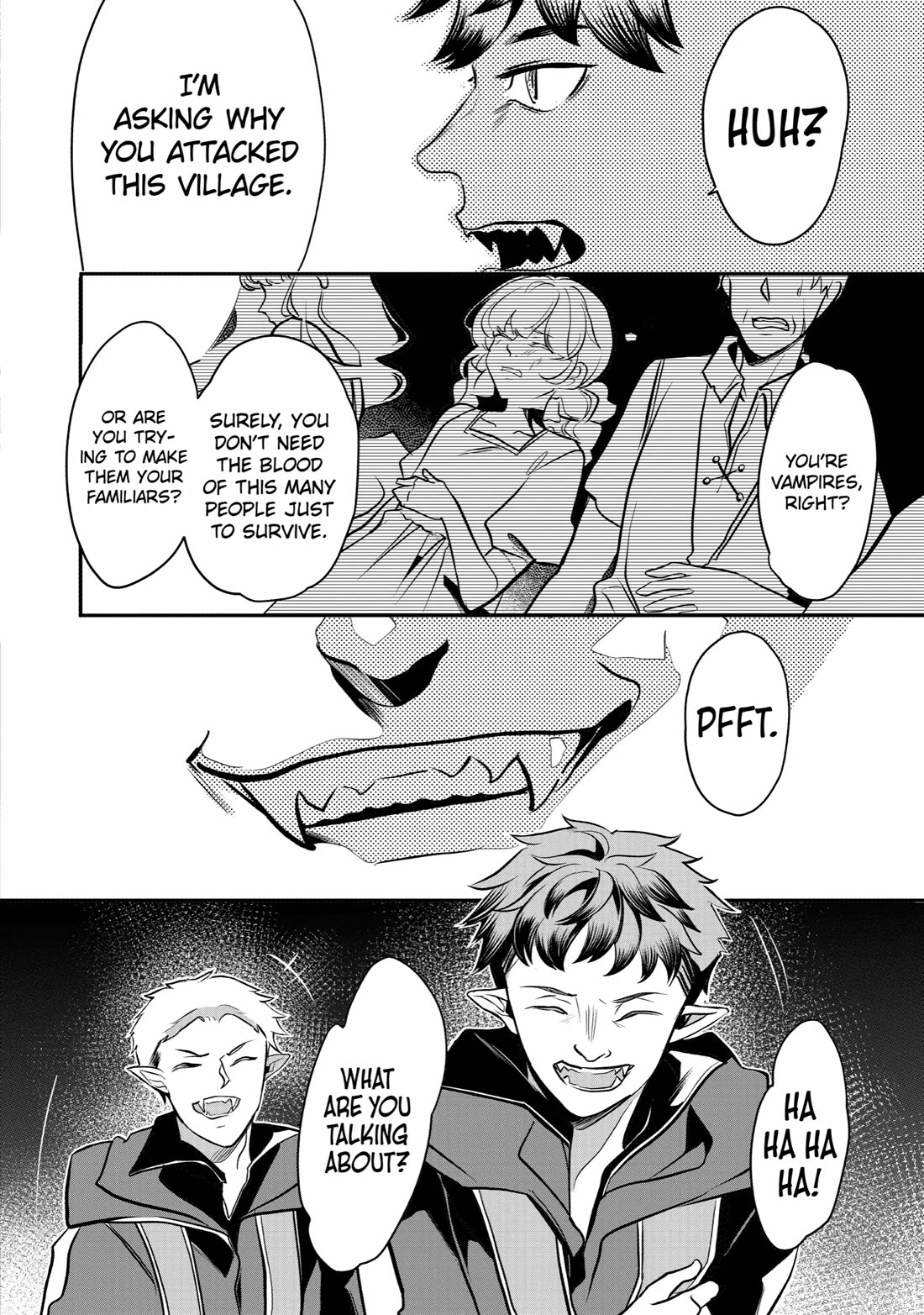 Mamono wo Shitagaeru "Teiin" wo Motsu Tensei Kenjya~ Katsute no Maho to Jyuma de Hissori Saikyo no Bokensha ninaru~ Chapter 17 page 2 - Chapter 17: Vampire Troubles