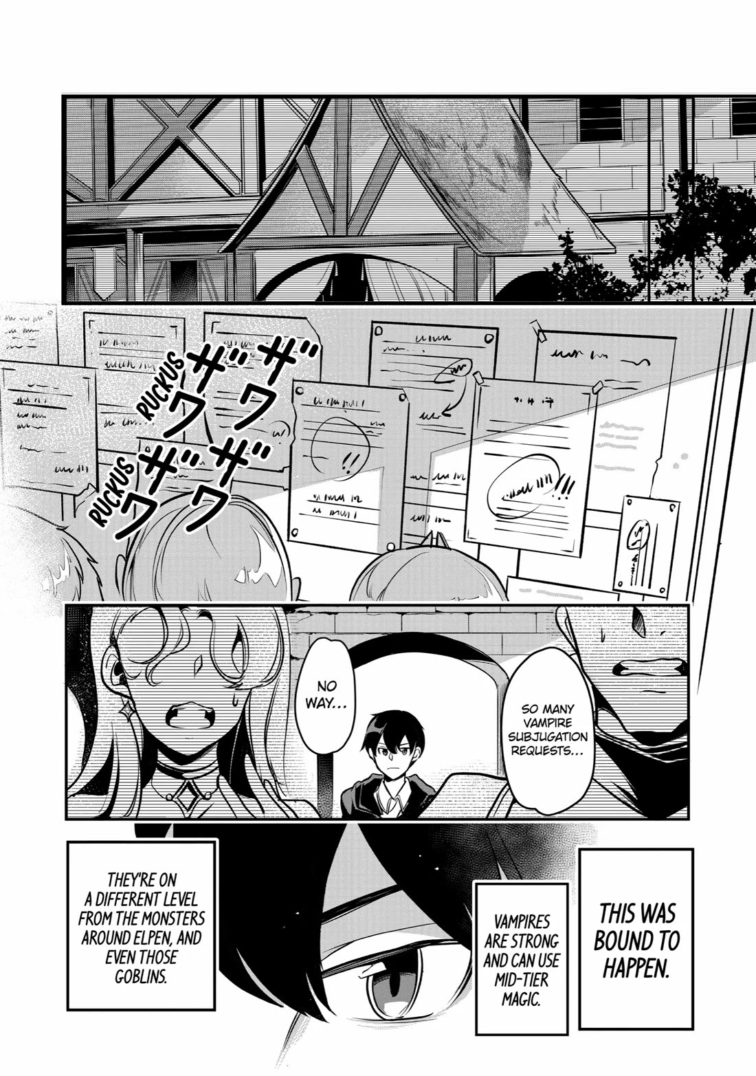 Mamono wo Shitagaeru "Teiin" wo Motsu Tensei Kenjya~ Katsute no Maho to Jyuma de Hissori Saikyo no Bokensha ninaru~ Chapter 17 page 27 - Chapter 17: Vampire Troubles