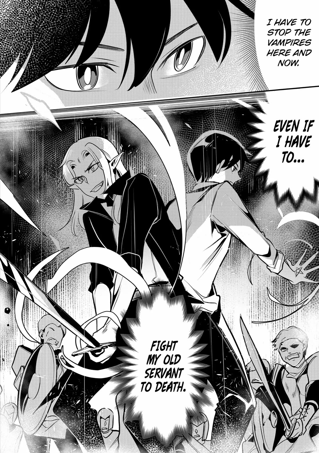 Mamono wo Shitagaeru "Teiin" wo Motsu Tensei Kenjya~ Katsute no Maho to Jyuma de Hissori Saikyo no Bokensha ninaru~ Chapter 17 page 37 - Chapter 17: Vampire Troubles