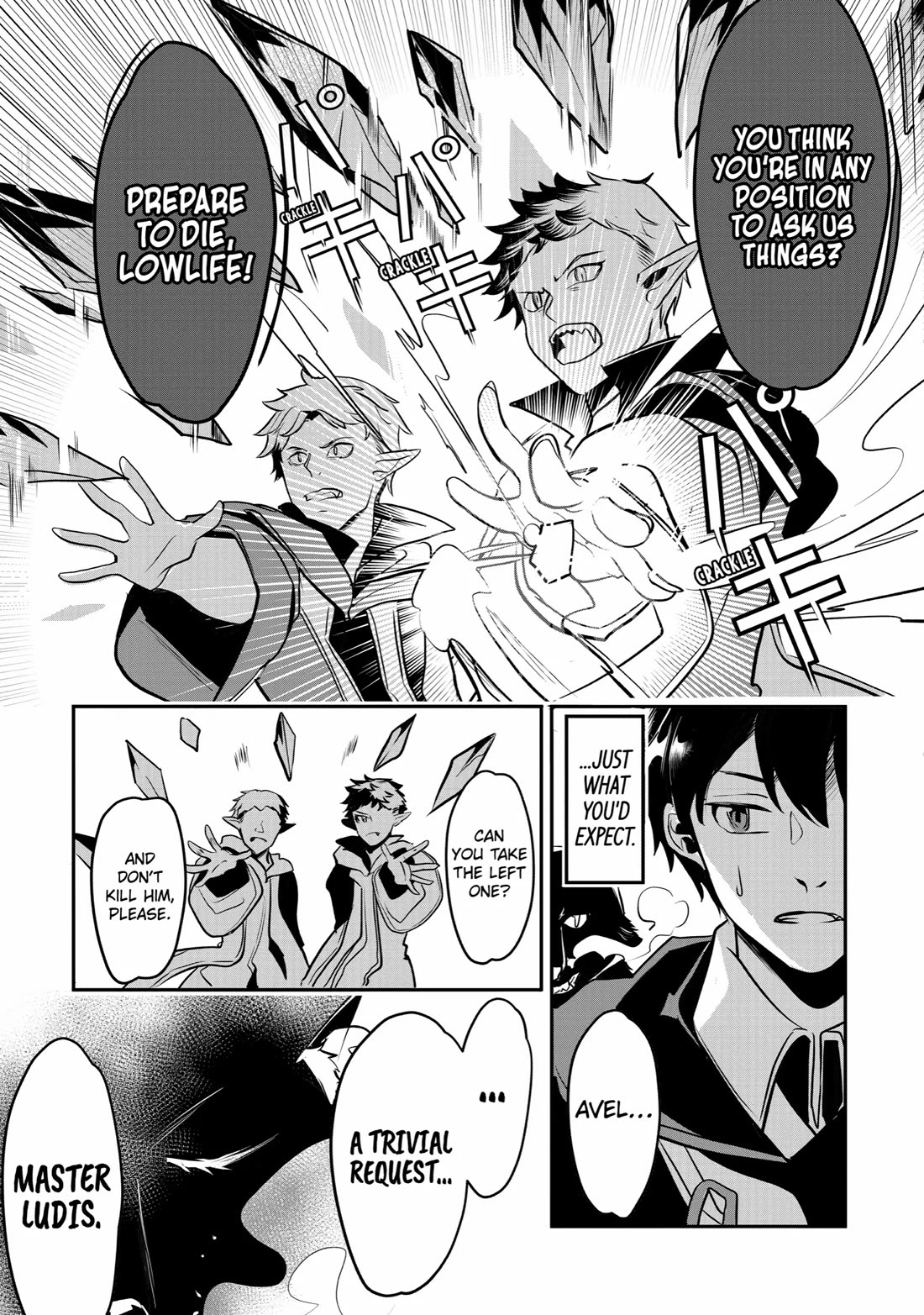 Mamono wo Shitagaeru "Teiin" wo Motsu Tensei Kenjya~ Katsute no Maho to Jyuma de Hissori Saikyo no Bokensha ninaru~ Chapter 17 page 5 - Chapter 17: Vampire Troubles