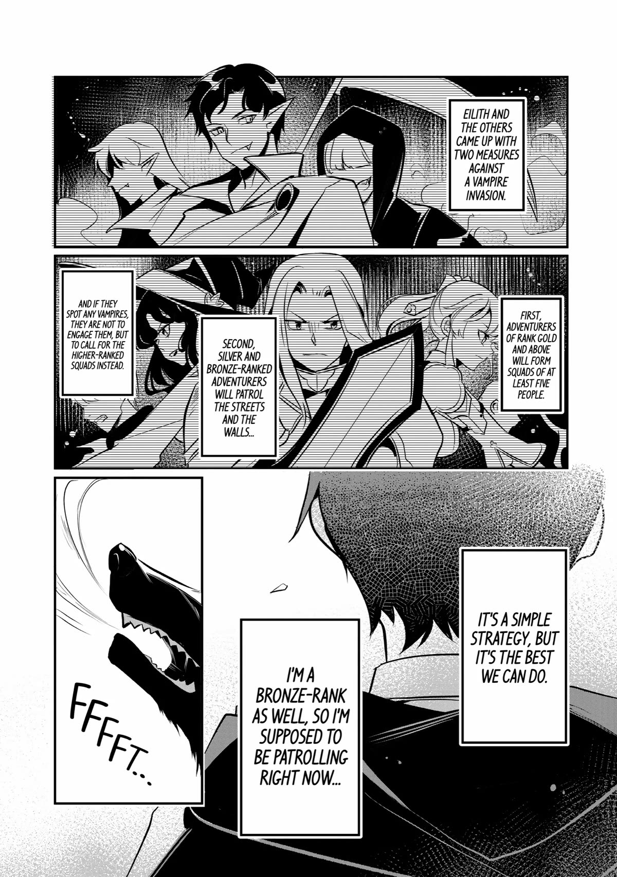 Mamono wo Shitagaeru "Teiin" wo Motsu Tensei Kenjya~ Katsute no Maho to Jyuma de Hissori Saikyo no Bokensha ninaru~ Chapter 18 page 1 - Chapter 18: The Basics of War